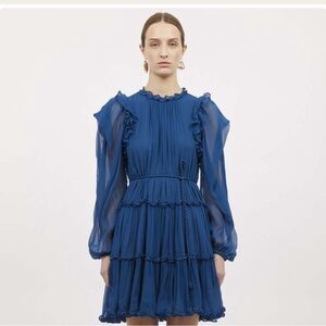 Ulla Johnson Gaelle Dress in Sapphire